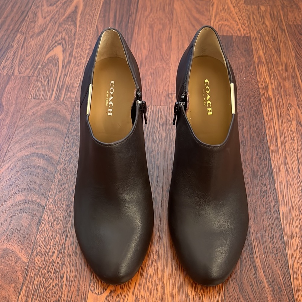 Coach Ankle Heeled Boots in brown - Picture 2 of 8